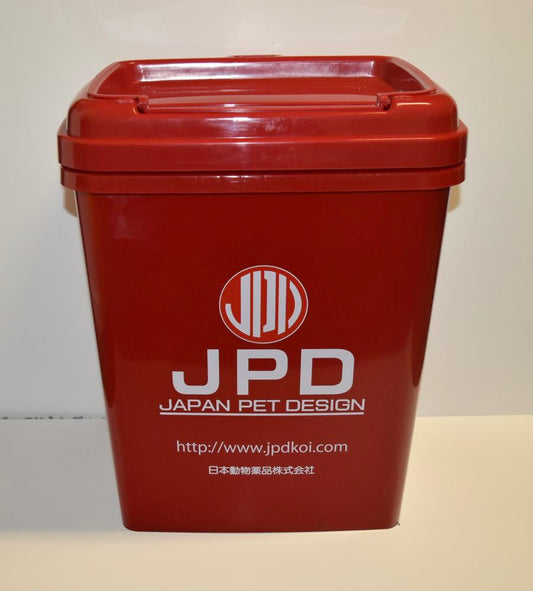 JPD Koi foder opbevaringsboks (Rød)